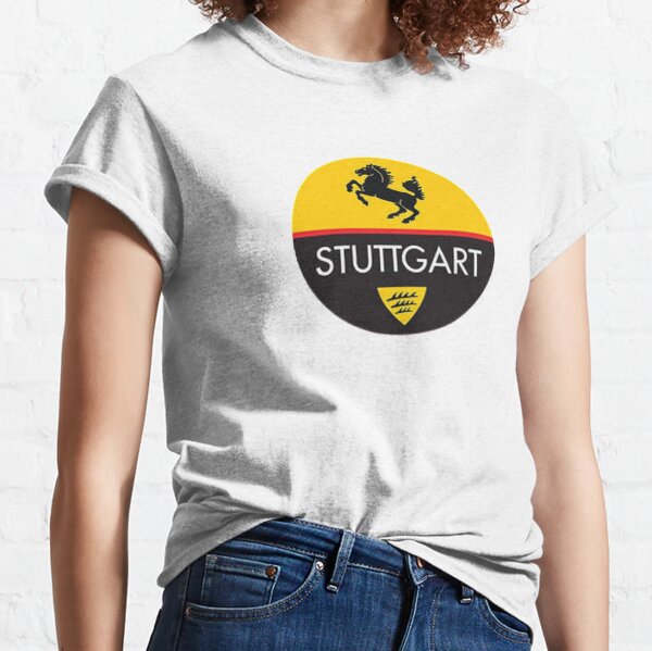 VfB Stuttgart T-Shirt schwarz Wappen