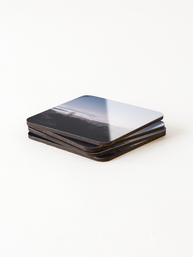 Thumbnail 4 of 5, Coasters (Set of 4), Strathearn Inversion Layer designed and sold by ShinyPhoto.