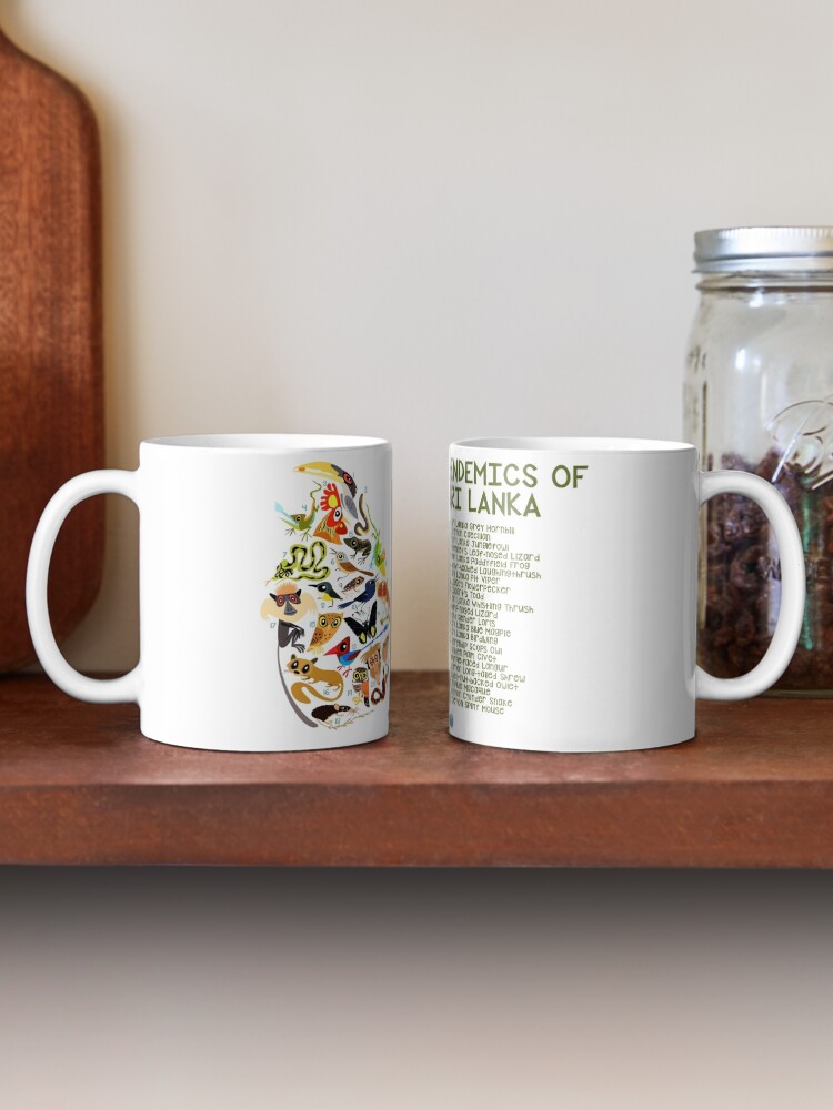 "The endemics of Sri Lanka" Mug by rohanchak Redbubble