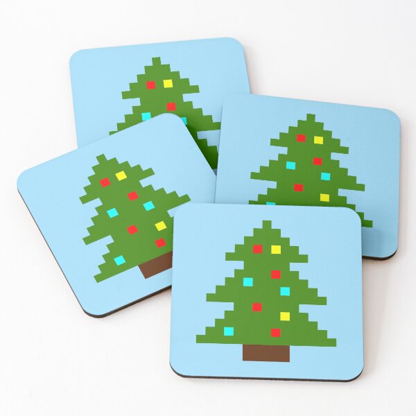 Item preview, O Christmas Tree Pixel Art 2 designed and sold by akaiawa.