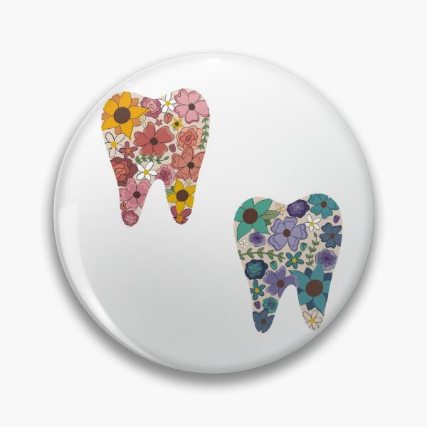 Item preview, Floral Tooth Set designed and sold by artkita.