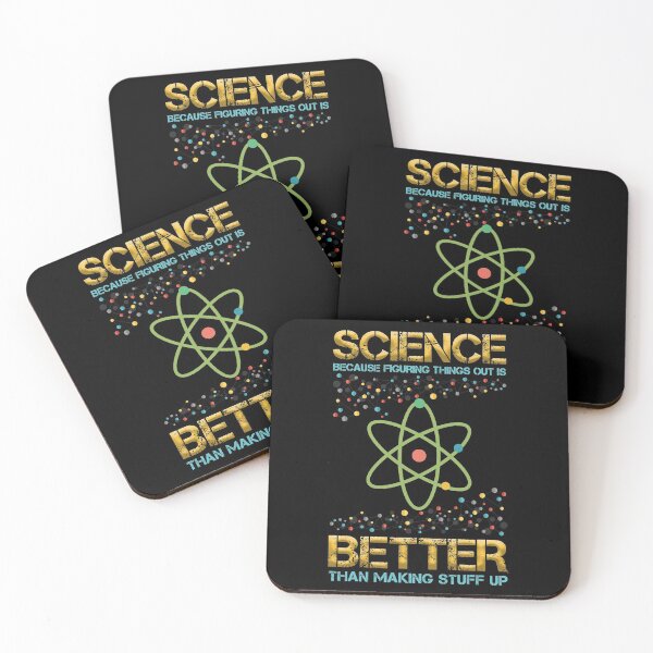 Item preview, Gifts for Science Teachers Advocates Science because figuring things out is better than making stuff up designed and sold by Dream-bubble.