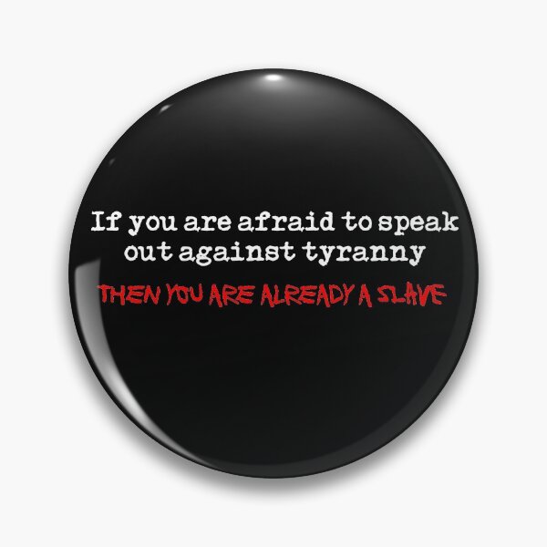 Item preview, Speak out against Tyranny! designed and sold by unfuckersunite.