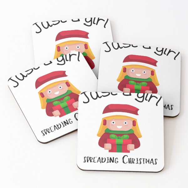 Item preview, Just a girl spreading Christmas cheer,Funny Christmas Gift,christmas designed and sold by piskwi.