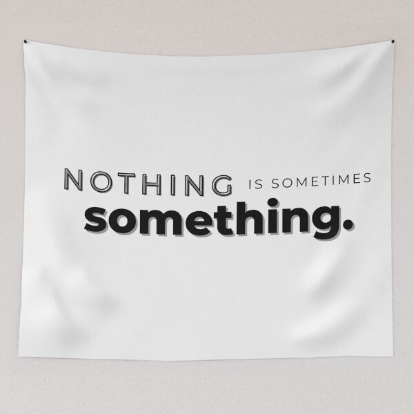 Item preview, nothing is sometimes something designed and sold by MoreArt15.