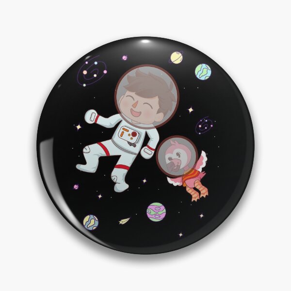 Item preview, Flamingo youtube Flamingo Plush space trip astronaut, flamingo in a cute spaceship surrounded by planets and stars designed and sold by SGS-.