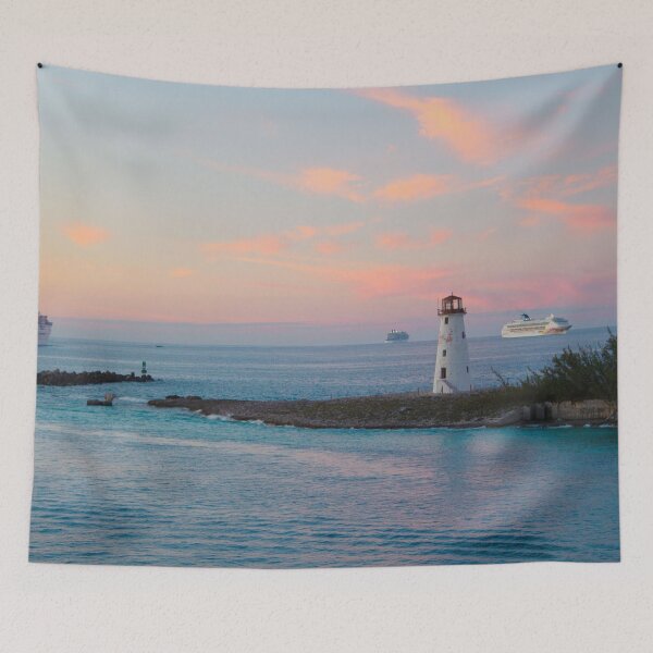 Item preview, Sunset at Sea in Nassau designed and sold by thebig3-.