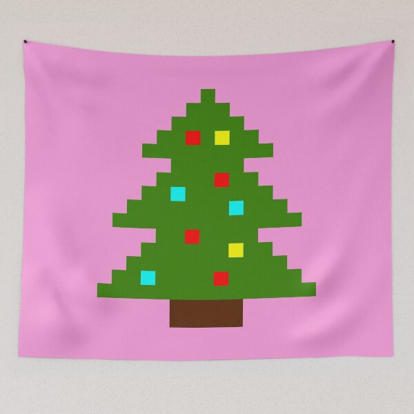 Item preview, O Christmas Tree Pixel Art 3 designed and sold by akaiawa.