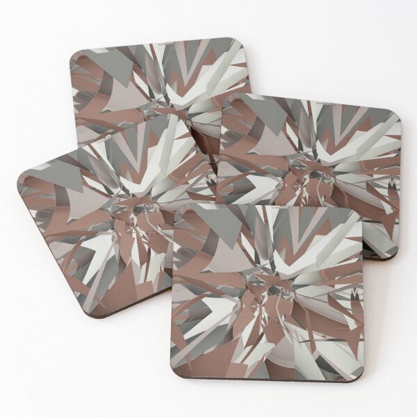 Item preview, Rustic Abstract Marble - shades of grey and brown designed and sold by wiwiart.