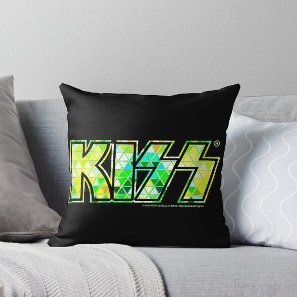 Item preview, Green Glow KISS Logo designed and sold by royrahul.