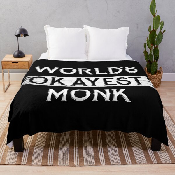 Item preview, Worlds Okayest Monk designed and sold by NikStore.