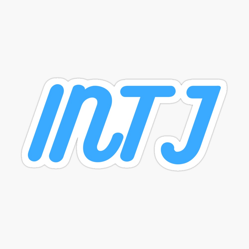 INTJ - Pencil Scratch - Personality Type, Myers Briggs, MBTI, Typology, Mastermind, Architect - Intj - Magnet