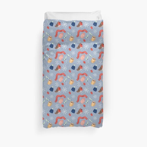 Winter Warmer Pattern Duvet Cover