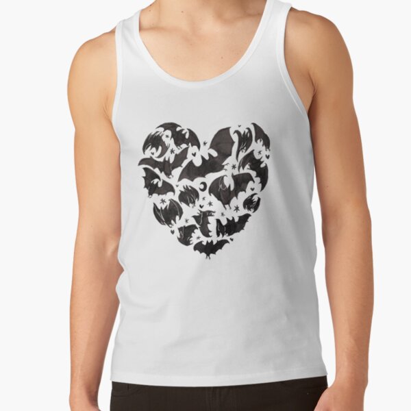 Bat Heart Tank Top