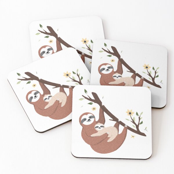 Item preview, sloths art designed and sold by zanbo.