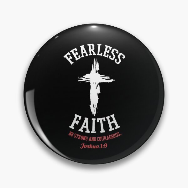 Item preview, Christian Cross Design Fearless Faith designed and sold by Coder-T.