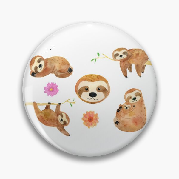 Item preview, sloths art designed and sold by zanbo.