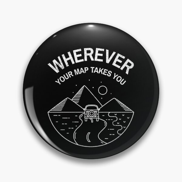 Item preview, Wherever Your Map Takes You Outdoor Weekend designed and sold by OldCamp.
