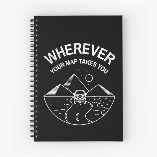 Item preview, Wherever Your Map Takes You Outdoor Weekend designed and sold by OldCamp.
