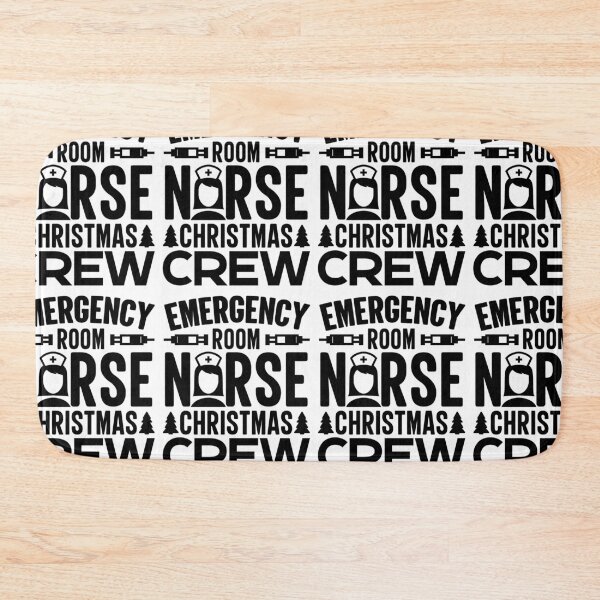 Item preview, Emergency Room Nurse Christmas Crew ER Hospital ICU designed and sold by GravitiTees.