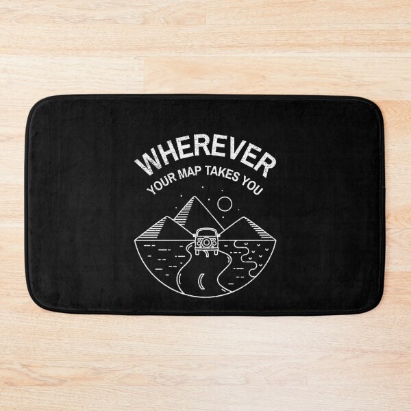 Item preview, Wherever Your Map Takes You Outdoor Weekend designed and sold by OldCamp.