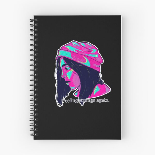 Item preview, Aesthetic Quote Feeling Strange Again Neon designed and sold by CoffeeNCream.