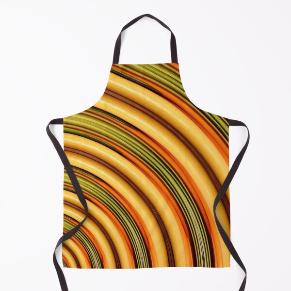 Item preview, Solar salsa orange green yellow colorama texture collection designed and sold by Joie-et-Poesie.