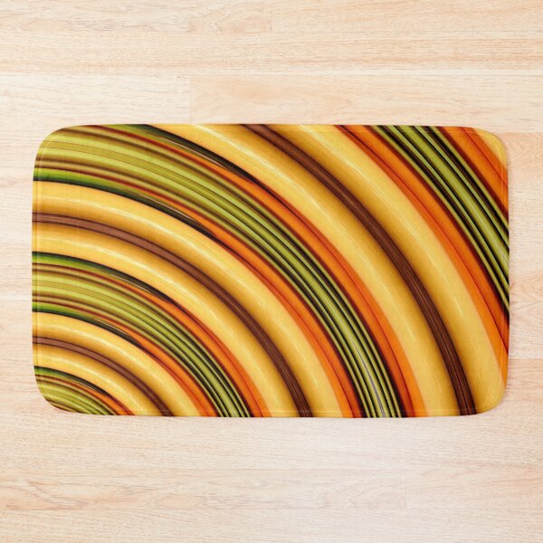 Item preview, Solar salsa orange green yellow colorama texture collection designed and sold by Joie-et-Poesie.