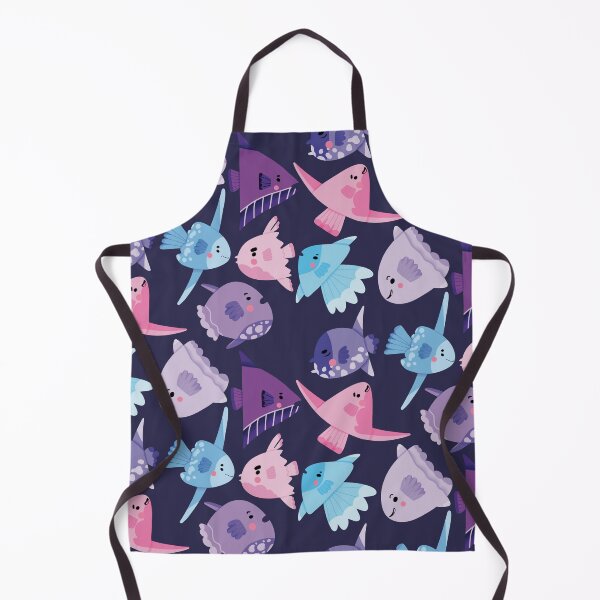 Item preview, Cute Mola Mola Sunfish Pink and Purple Monochromatic  designed and sold by TheRainbowRoom.