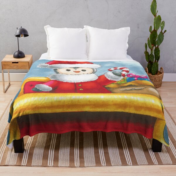 Item preview, Cute Christmas Penguin in Santa's sleigh designed and sold by Artz-by-Karlene.