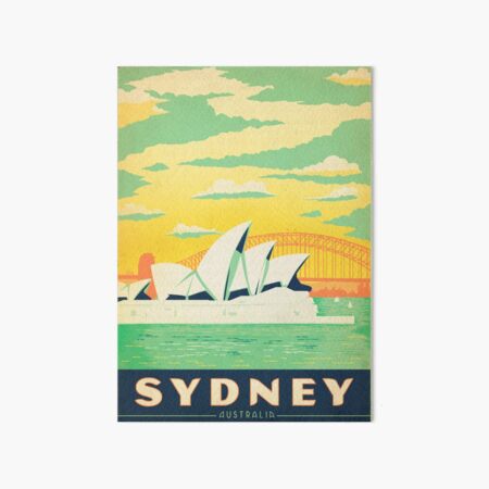 Sydney, Australia gift Art Board Print