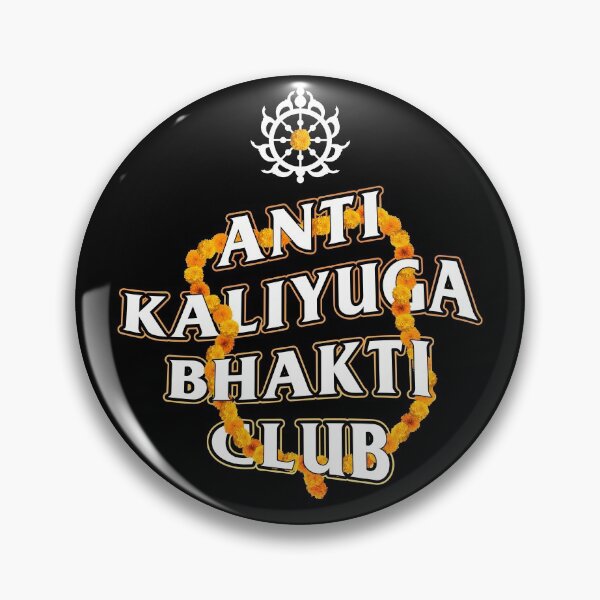 Item preview, Anti Kali Yuga Bhakti Club (Phool Mala) designed and sold by xKRISHNACOREx.