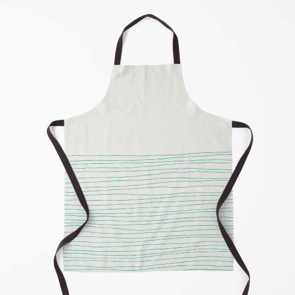 Item preview, Hand Striped Cream Turquoise designed and sold by Miss Striped.