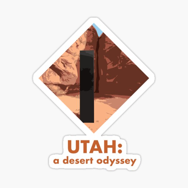 Artikel-Vorschau von Utah Monolith, designt und verkauft von LazyBuffalo.