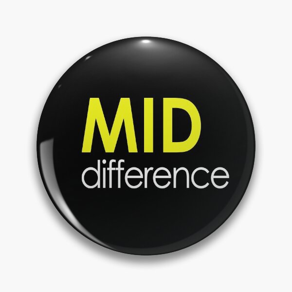 Artikelvorschau, Mid Gap Mid Diff Mid Dif Midlane Mittlere Spur entworfen und verkauft von STsigns.