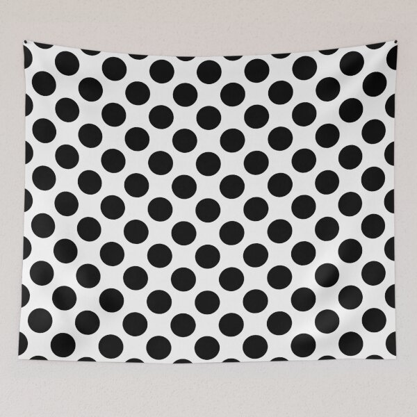 Item preview, Black Polka Dots Patterns designed and sold by Kipcio.