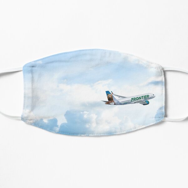 Plane in the Clouds Flat Mask