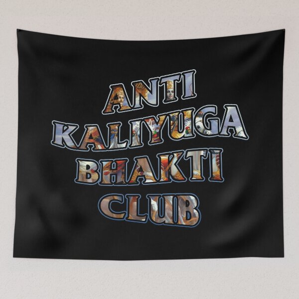 Item preview, Anti Kali Yuga Bhakti Club (Krishna &Arjuna) designed and sold by xKRISHNACOREx.