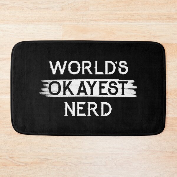 Item preview, World's Okayest Nerd designed and sold by NikStore.