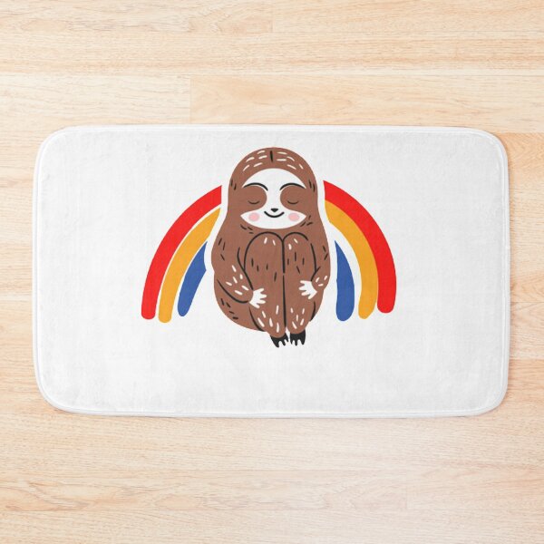 Item preview, rainbow sloths art designed and sold by zanbo.