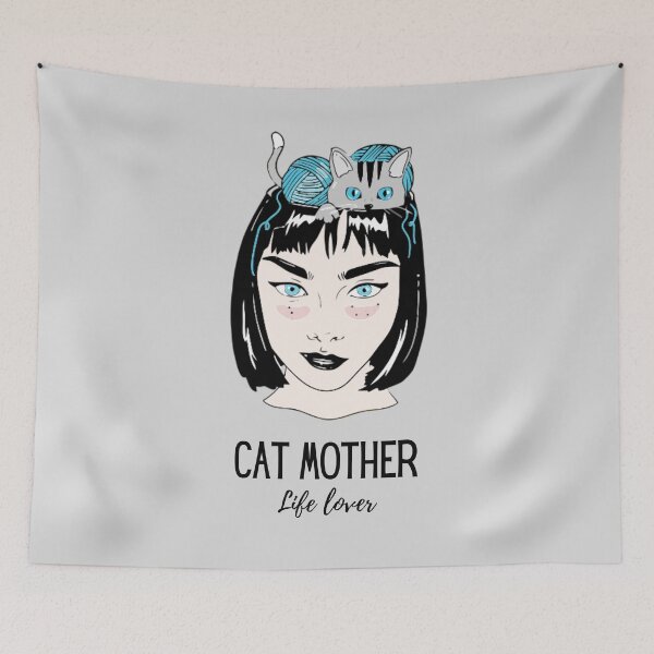 Item preview, Cat mother life lover designed and sold by aesthytics.