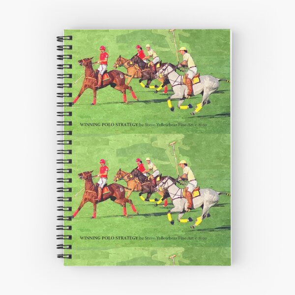 Item preview, WINNING POLO STRATEGY C2020 by Steve Yellowbear Fine Art designed and sold by SteveYellowbear.