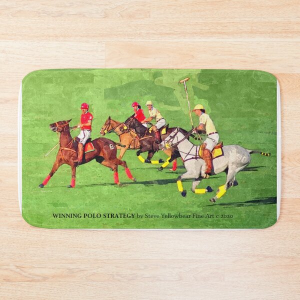 Item preview, WINNING POLO STRATEGY C2020 by Steve Yellowbear Fine Art designed and sold by SteveYellowbear.