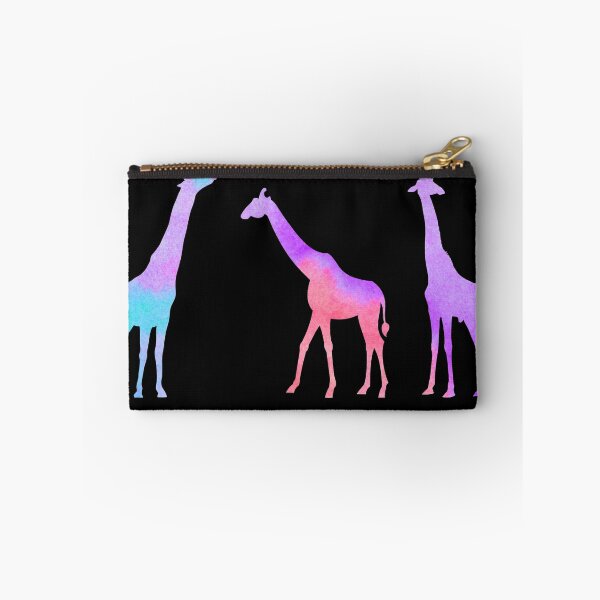 Item preview, Purple Watercolor Giraffes designed and sold by Hedda Young.