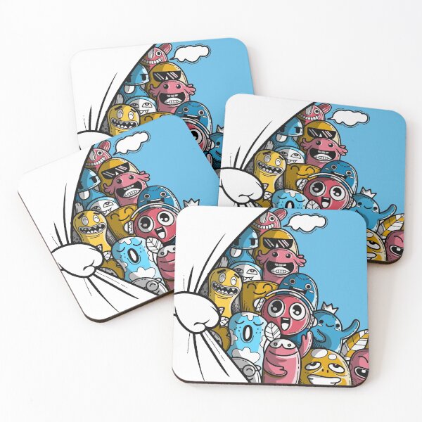 Item preview, Funny Cute Monsters designed and sold by Brendsy.