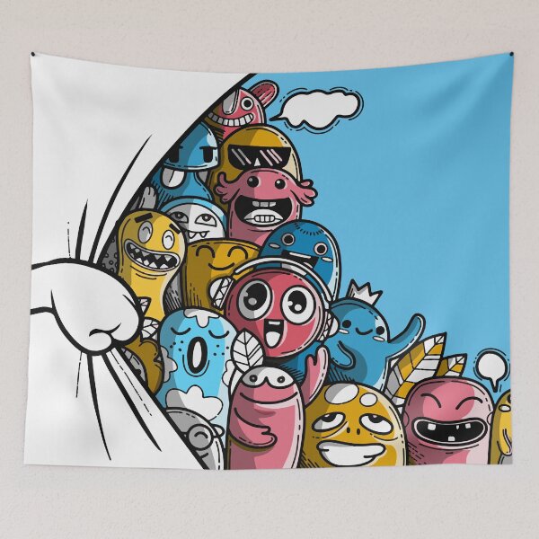 Item preview, Funny Cute Monsters designed and sold by Brendsy.