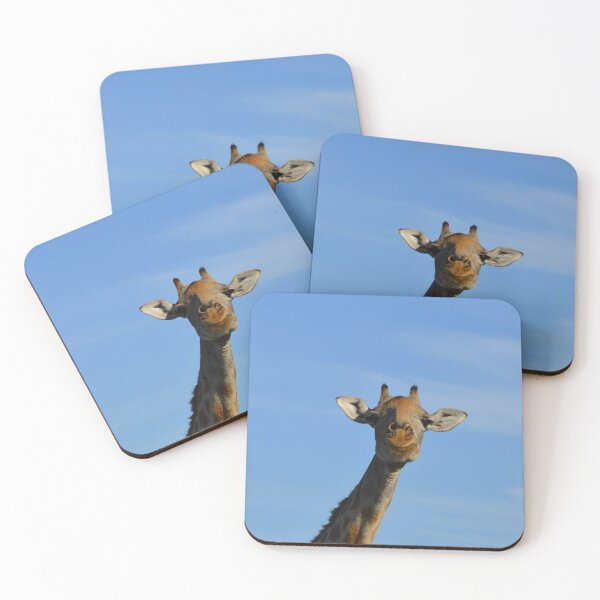 Item preview, Cute Giraffe Blue Sky designed and sold by Walk-It-Off.