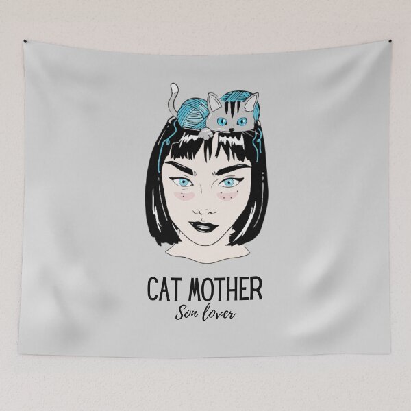 Item preview, Cat mother son lover designed and sold by aesthytics.