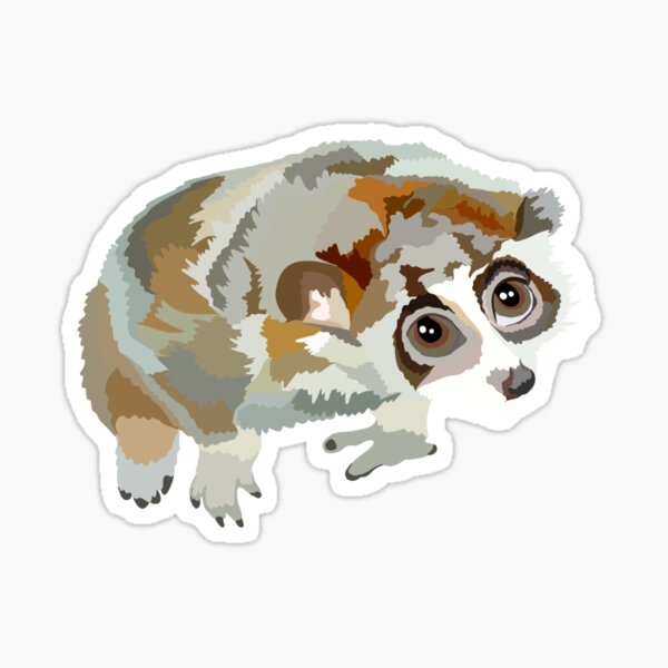 Item preview, Pygmy Slow Loris designed and sold by thezoogirl.