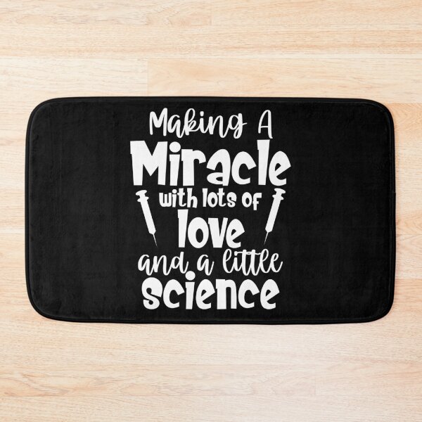 Item preview, Making A Miracle IVF Infertility Gift IVF IUI TTC Love and Science IVF Surrogate  designed and sold by Akmloza.